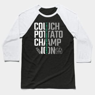 Couch Potato Champion-Funny Lazy People Gift Baseball T-Shirt